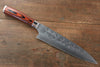 Takeshi Saji SRS13 Hammered Gyuto 210mm Red Pakka wood Handle - Seisuke Knife - Slide 1