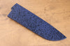 Kaneko Blue Pakkawood Sheath for Santoku with Plywood Pin 180mm - Seisuke Knife - Slide 2