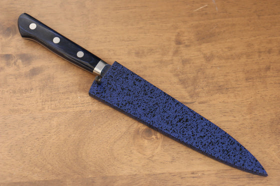 Kaneko Blue Pakkawood Sheath for Petty-Utility with Plywood Pin 150mm - Seisuke Knife