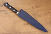 Kaneko Blue Pakkawood Sheath for Petty-Utility with Plywood Pin 150mm - Seisuke Knife