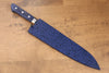 Kaneko Blue Pakkawood Sheath for Gyuto with Plywood Pin 210mm - Seisuke Knife