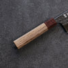 Yoshimi Kato Minamo SG2 Hammered Nakiri 165mm Oak Handle - Seisuke Knife - Slide 4