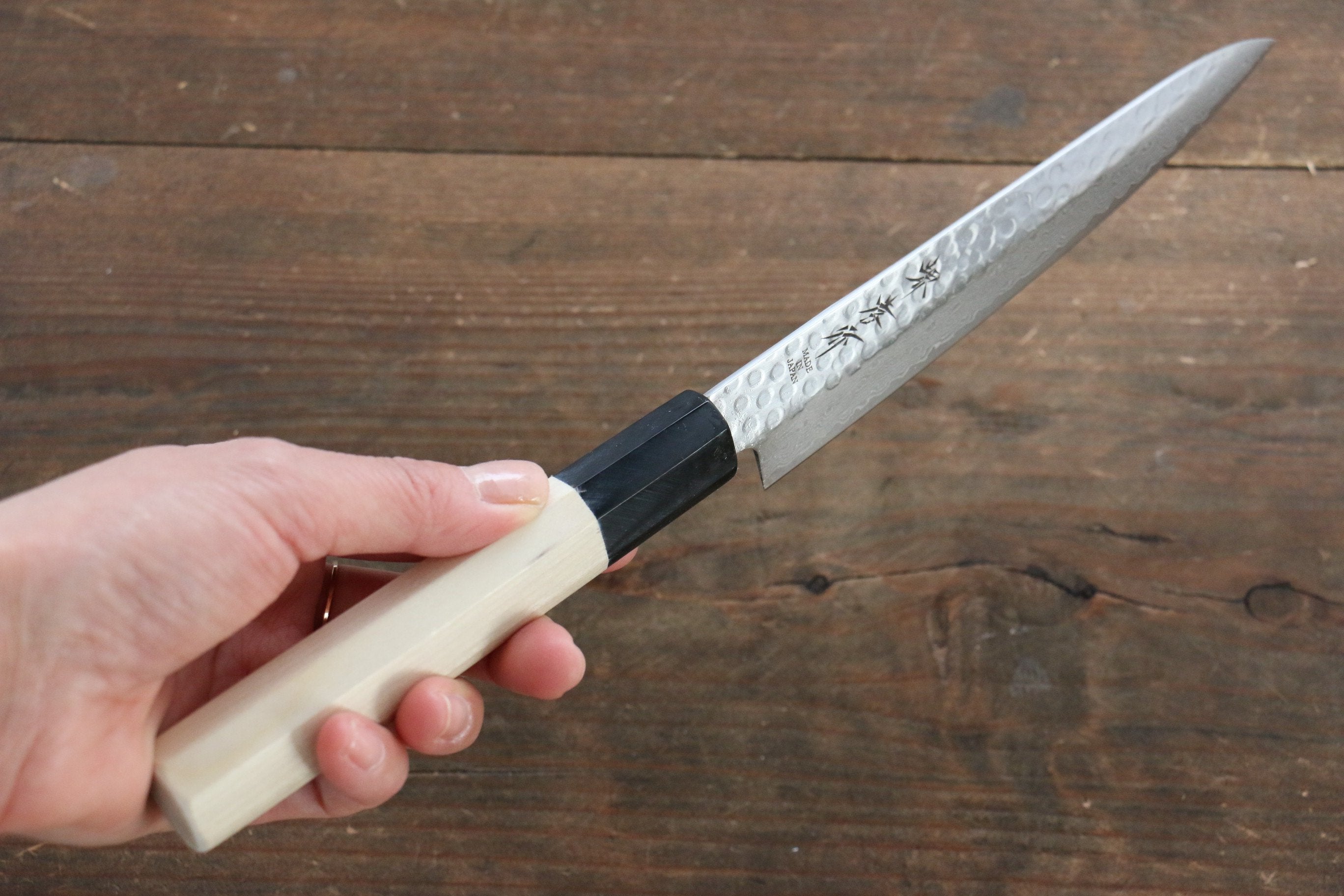 Sakai Takayuki 45 Layer Damascus AUS-10 Petty-Utility 150mm - Seisuke Knife