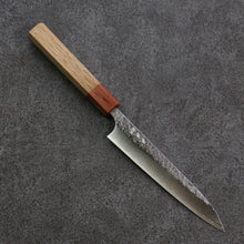  Yoshimi Kato Minamo SG2 Hammered Petty-Utility 150mm Oak Handle - Seisuke Knife