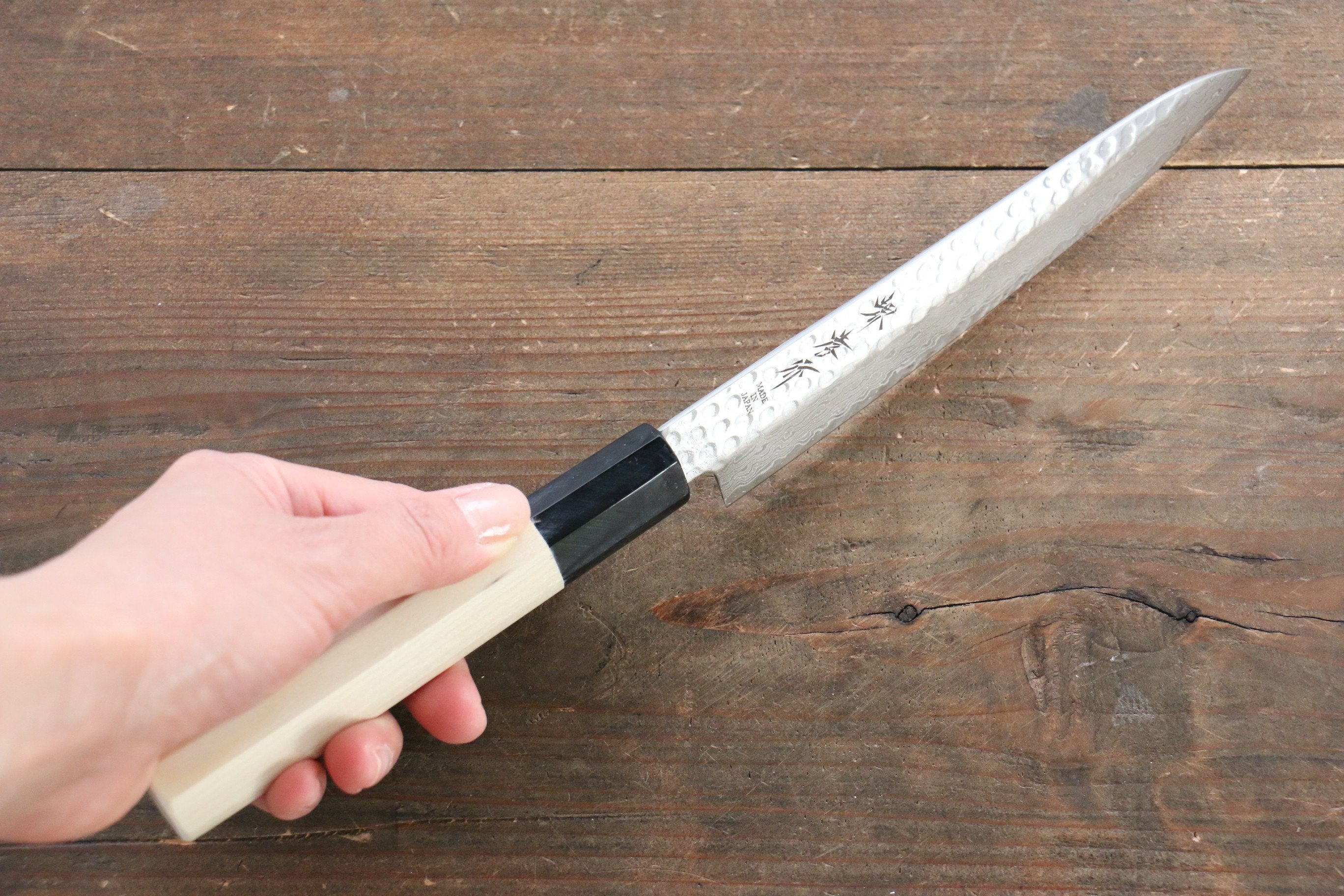 Sakai Takayuki 45 Layer Damascus AUS-10 Petty-Utility 150mm - Seisuke Knife