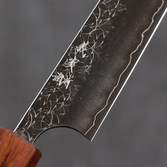 Yoshimi Kato Minamo SG2 Hammered Petty-Utility 150mm Oak Handle - Seisuke Knife