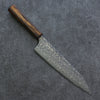 Yoshimi Kato SG2 Damascus Kiritsuke Gyuto 210mm Burnt Oak Handle - Seisuke Knife - Slide 1