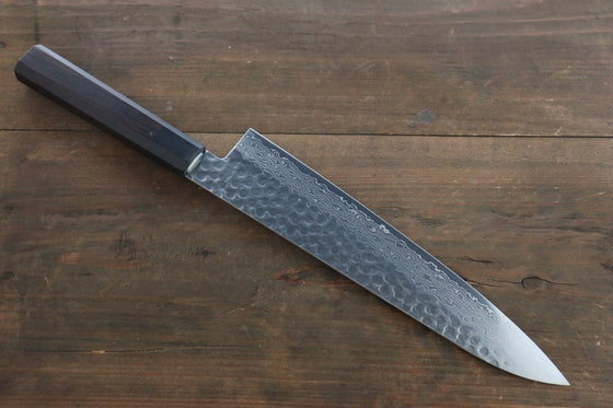 Seisuke AUS10 Gyuto 240mm Shitan Handle - Seisuke Knife
