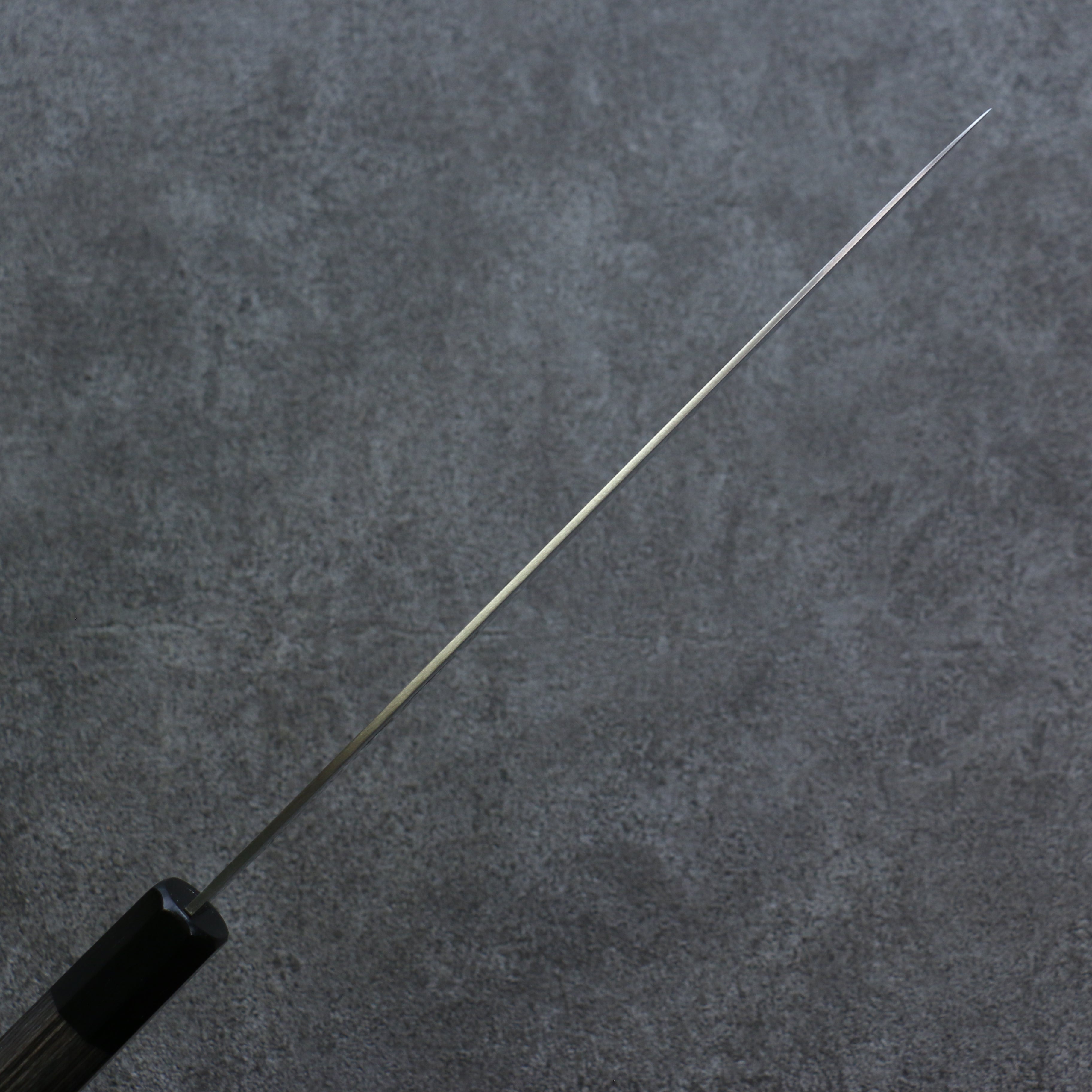 Seisuke Stainless Steel Bread Slicer 240mm Gray Pakka wood Handle - Seisuke Knife