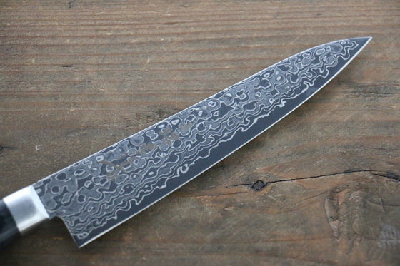 Sakai Takayuki AUS10 45 Layer Mirrored Damascus Petty Japanese Chef Knife 135mm - Seisuke Knife