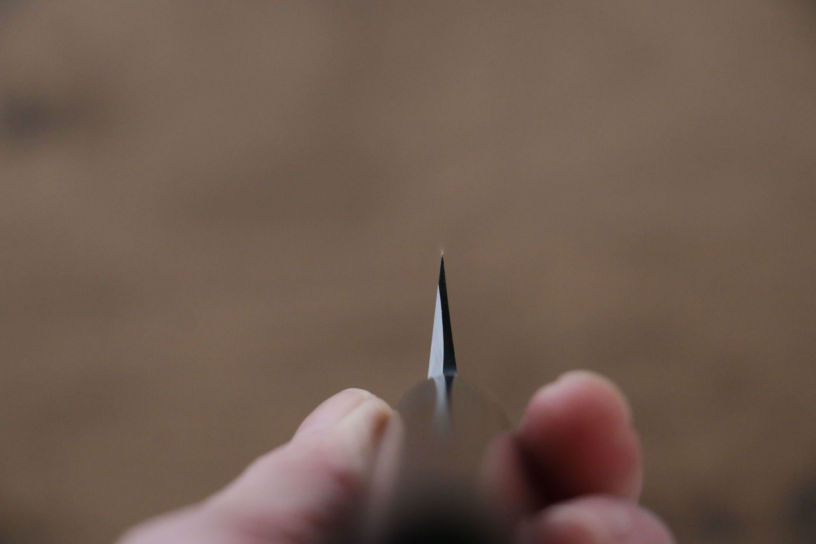 Jikko Silver Steel No.3 Sakimaru Yanagiba  270mm Shitan Handle - Seisuke Knife