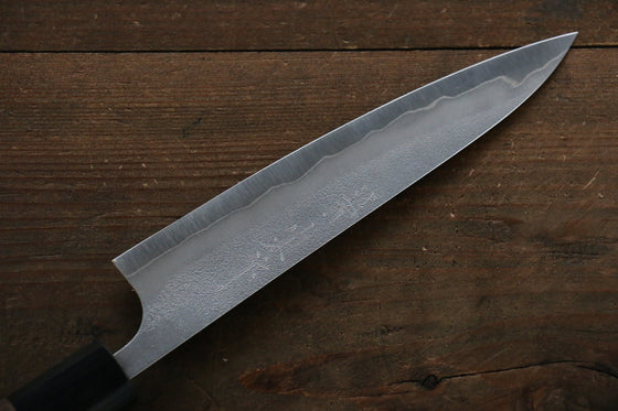 Yamamoto Silver Steel No.3 Nashiji Petty Japanese Chef Knife 150mm with Walnut Handle - Seisuke Knife