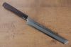 Jikko Silver Steel No.3 Sakimaru Yanagiba  210mm Shitan Handle - Seisuke Knife - Slide 1