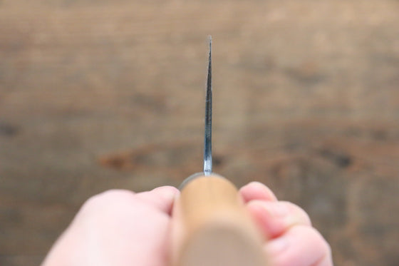 Masakage Mizu Blue Steel No.2 Black Finished Kamagata 115mm with American Cherry Handle - Seisuke Knife