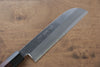 Jikko White Steel No.2 Kamagata Usuba  165mm Shitan Handle - Seisuke Knife - Slide 3