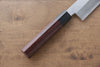 Jikko White Steel No.2 Kamagata Usuba  165mm Shitan Handle - Seisuke Knife - Slide 8