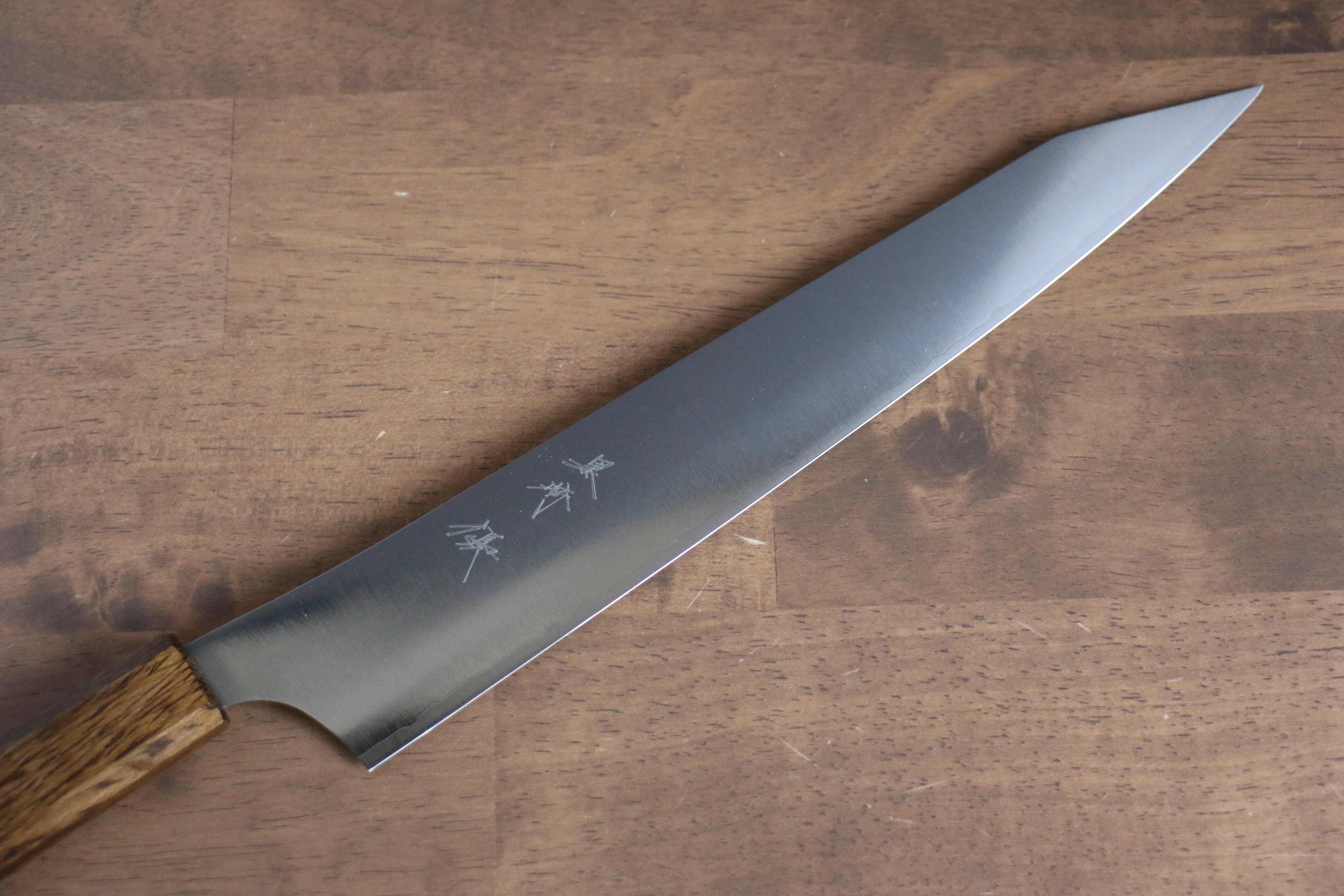 Yu Kurosaki Gekko HAP40 Sujihiki 270mm Oak Handle - Seisuke Knife