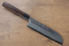 Jikko White Steel No.2 Kamagata Usuba 180mm Shitan Handle - Seisuke Knife