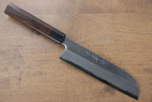  Jikko White Steel No.2 Kamagata Usuba  180mm Shitan Handle - Seisuke Knife