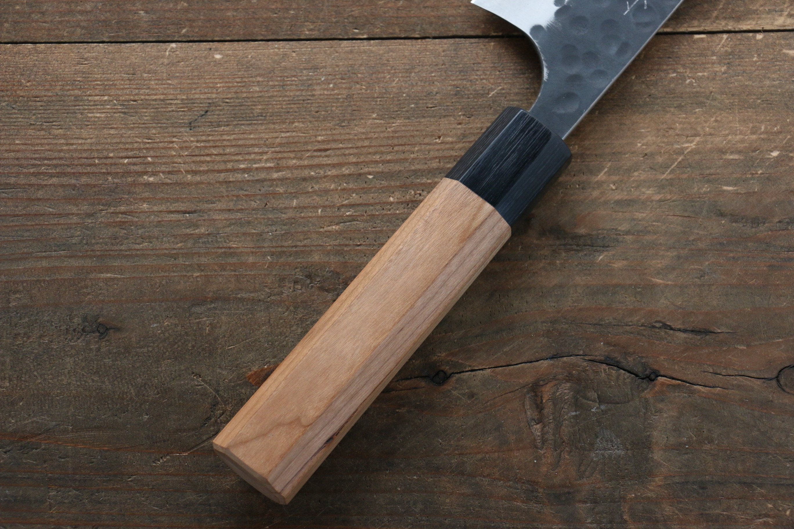 Masakage Koishi Blue Super Black Finished Gyuto 210mm American Cherry Handle - Seisuke Knife