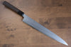 Yu Kurosaki Senko SG2 Hammered Sujihiki 270mm Shitan (ferrule: Black Pakka wood) Handle - Seisuke Knife - Slide 1