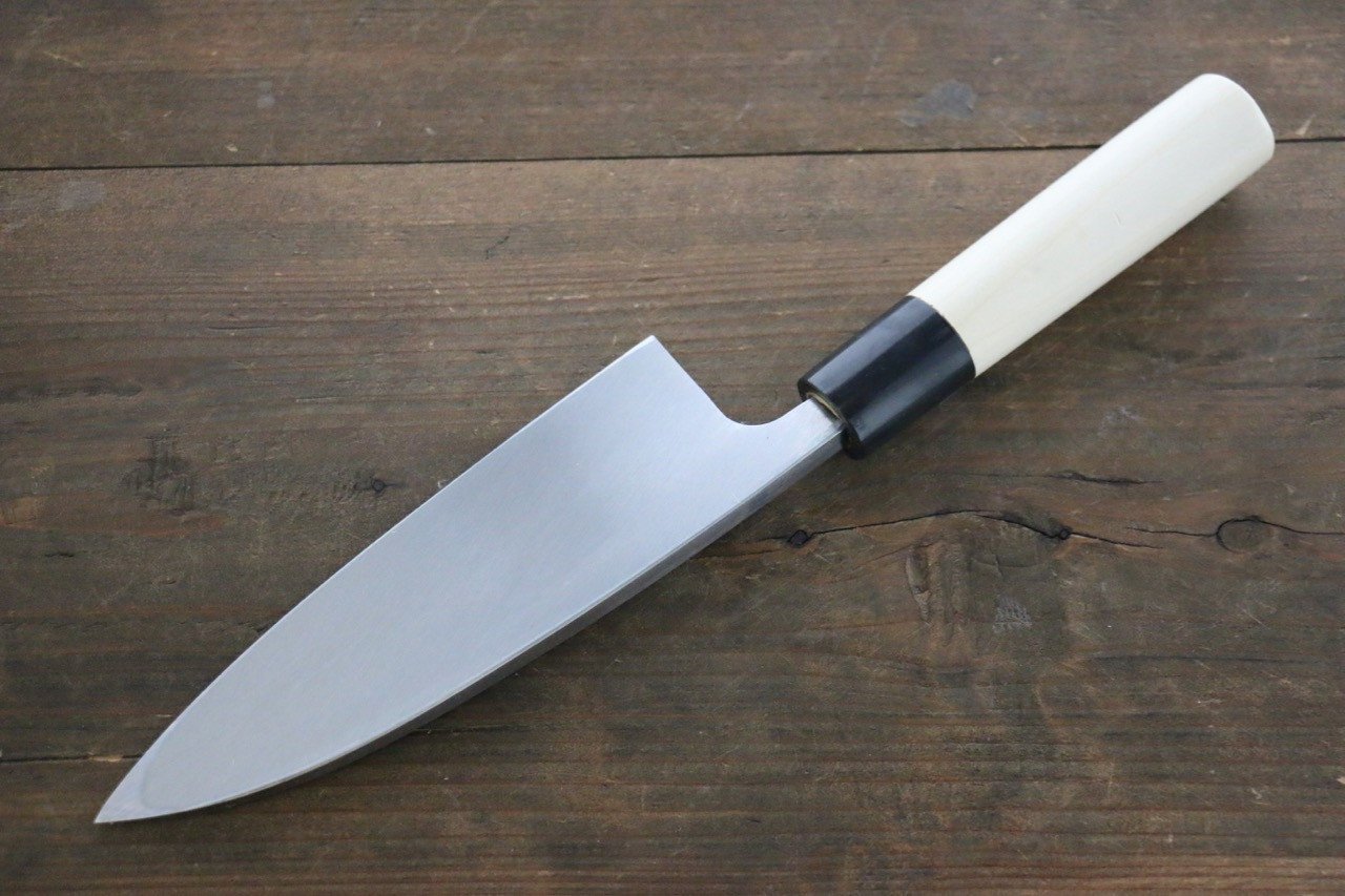 [Left Handed] Sakai Takayuki INOX Japanese Chef Series 8A Steel Deba Knife - Seisuke Knife