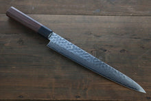  Seisuke AUS10 Sujihiki 240mm Shitan Handle - Seisuke Knife