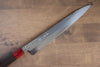 Yu Kurosaki Senko SG2 Hammered Sujihiki 270mm Shitan (ferrule: Red Pakka wood) Handle - Seisuke Knife - Slide 3