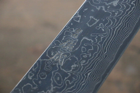 Sukenari SG2 Damascus Gyuto 240mm with Shitan Handle - Seisuke Knife