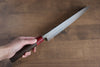 Yu Kurosaki Senko SG2 Hammered Gyuto 240mm Shitan (ferrule: Red Pakka wood) Handle - Seisuke Knife - Slide 8