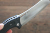 Takeshi Saji SG2 Damascus Folding Santoku 130mm with Carbon Fiber Handle - Seisuke Knife - Slide 9