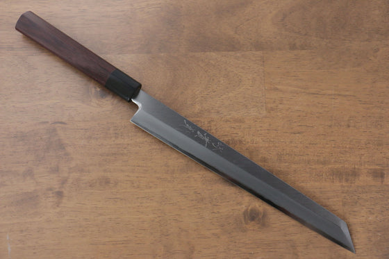 Jikko Silver Steel No.3 Kiritsuke Yanagiba  240mm Shitan Handle - Seisuke Knife