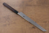 Jikko Silver Steel No.3 Kiritsuke Yanagiba  240mm Shitan Handle - Seisuke Knife - Slide 2