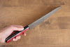 Seisuke Ringo Silver Steel No.3 Nashiji Gyuto 210mm Red Pakka wood Handle - Seisuke Knife - Slide 8