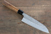 Sakai Takayuki Silver Steel No.3 Nashiji Santoku 170mm with Black Persimmon Handle - Seisuke Knife - Slide 1