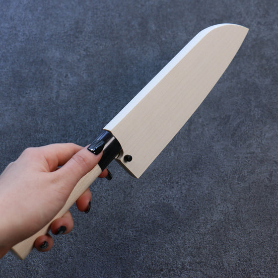 Magnolia Sheath for 165mm Santoku with Plywood pin - Seisuke Knife