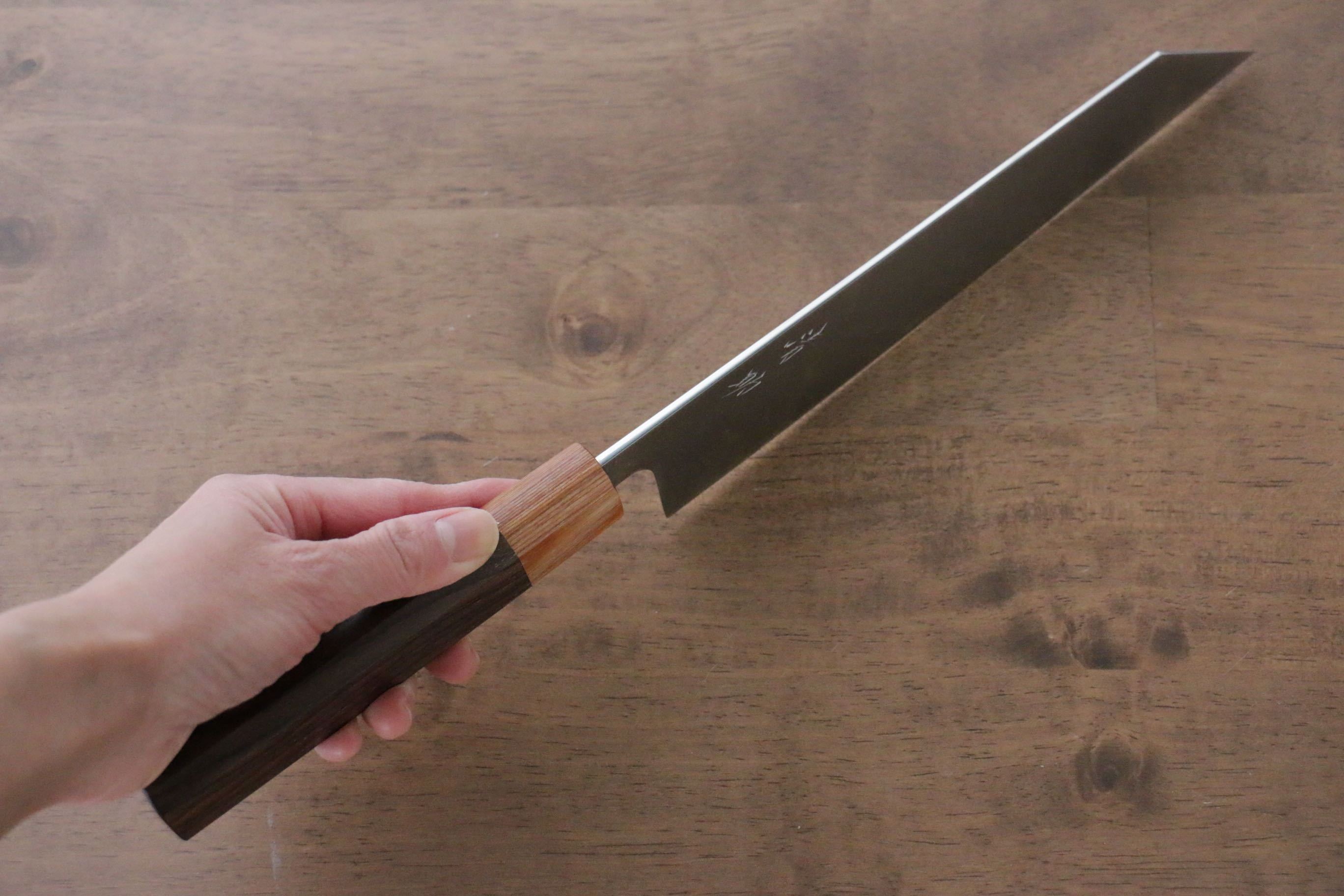 Seisuke SRS13 Kiritsuke Gyuto 210mm Shitan Handle - Seisuke Knife