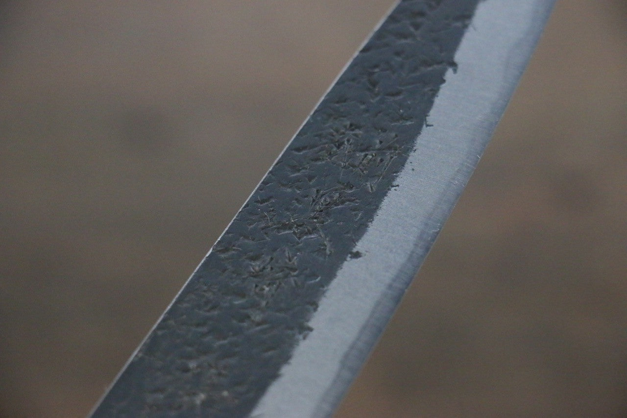 Yu Kurosaki Blue Super Clad Hammered Kurouchi Petty Japanese Chef Knife 120mm - Seisuke Knife
