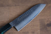 Sakai Takayuki Nanairo VG10 33 Layer Santoku 180mm ABS resin(Green tortoiseshell) Handle - Seisuke Knife - Slide 3