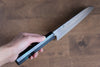 Sakai Takayuki Nanairo VG10 33 Layer Santoku 180mm ABS resin(Green tortoiseshell) Handle - Seisuke Knife - Slide 8