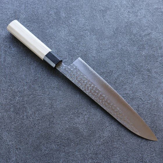 Yu Kurosaki Senko SG2 Hammered Gyuto 210mm Magnolia Handle - Seisuke Knife