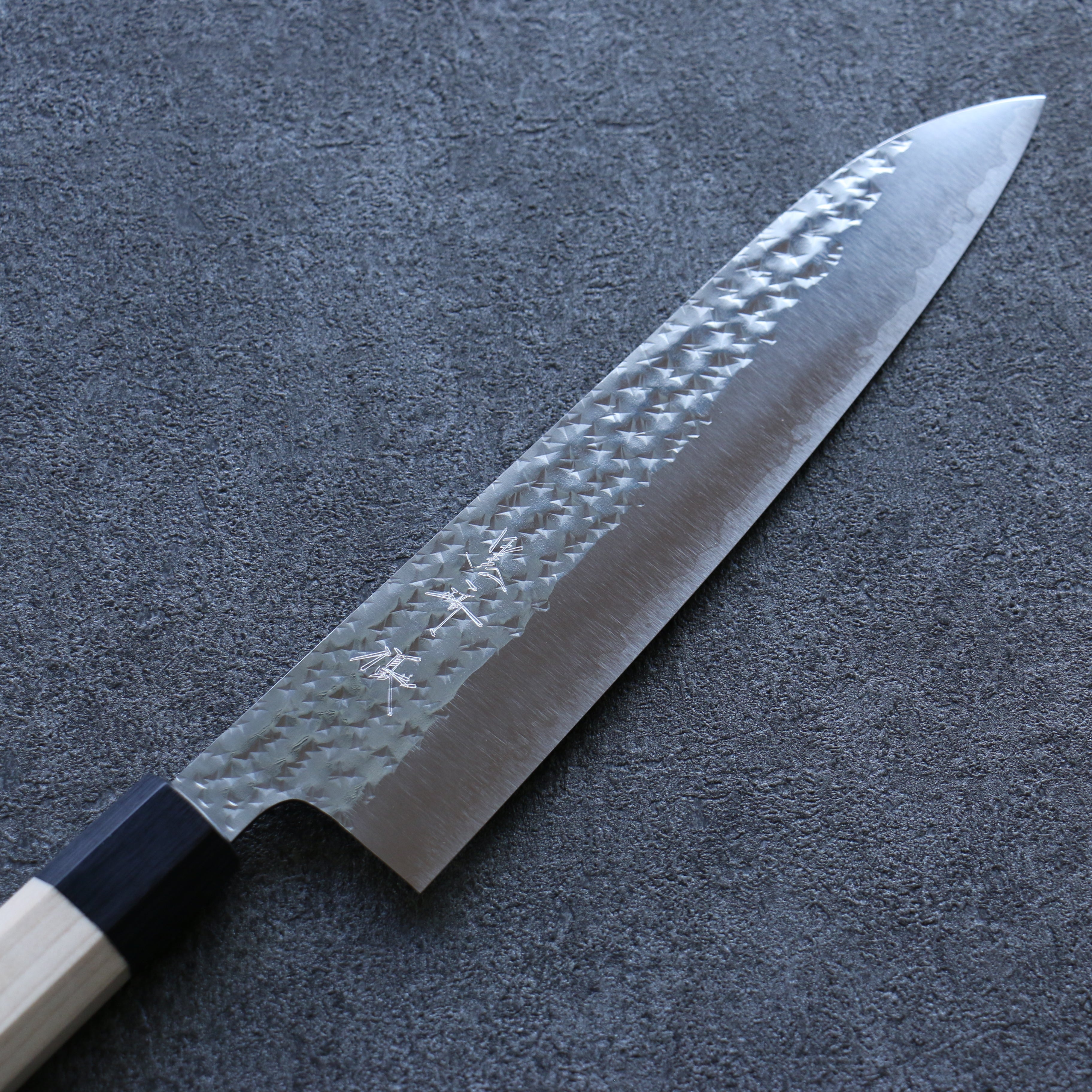 Yu Kurosaki Senko SG2 Hammered Gyuto 210mm Magnolia Handle - Seisuke Knife