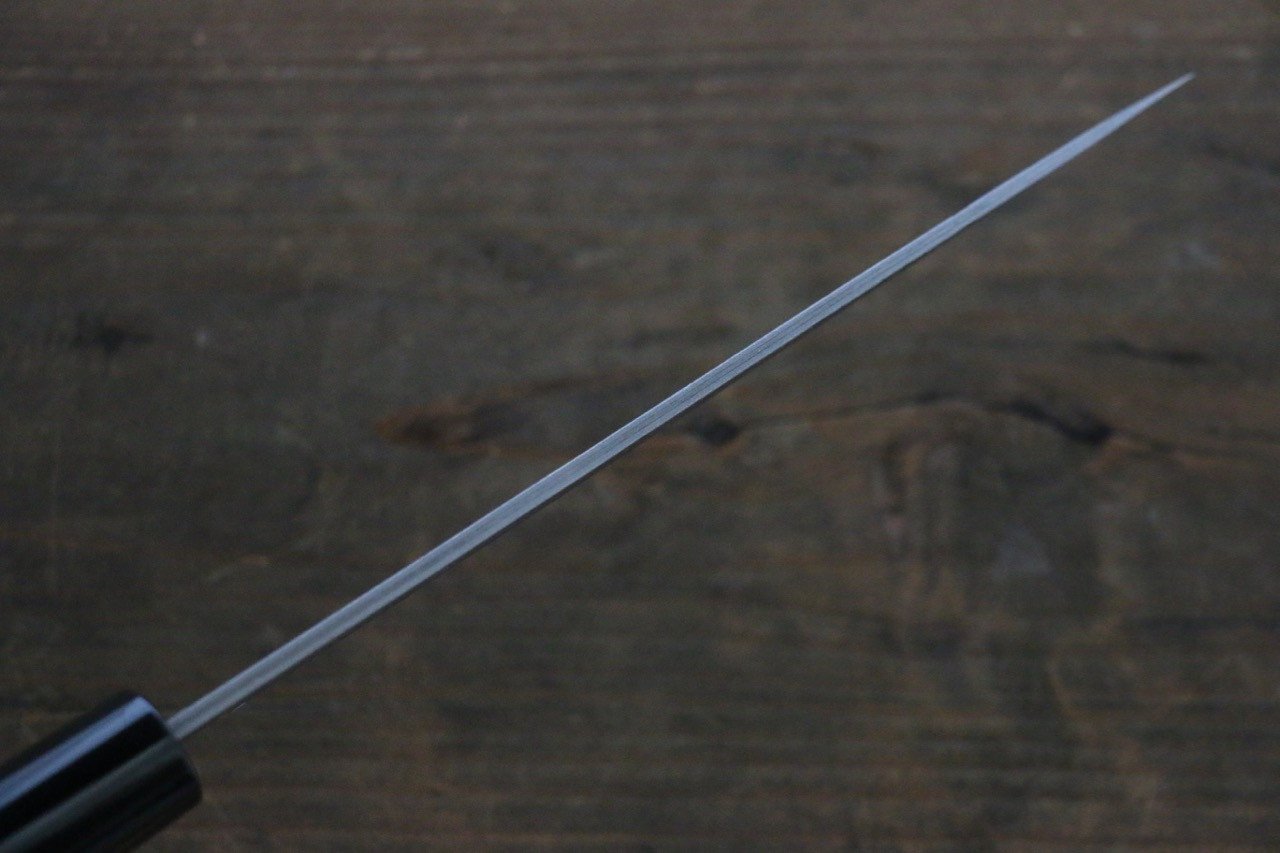 Seisuke Blue Steel No.2 Nashiji Hiraki 165mm Chestnut Handle - Seisuke Knife