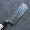 Yu Kurosaki Senko Ei SG2 Hammered Nakiri 165mm Magnolia Handle - Seisuke Knife - Slide 3