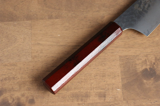 Sakai Takayuki Nanairo VG10 33 Layer Kengata Gyuto 190mm ABS resin(Tortoiseshell) Handle - Seisuke Knife