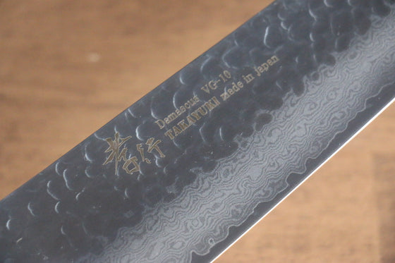 Sakai Takayuki Nanairo VG10 33 Layer Kengata Gyuto 190mm ABS resin(Green tortoiseshell) Handle - Seisuke Knife