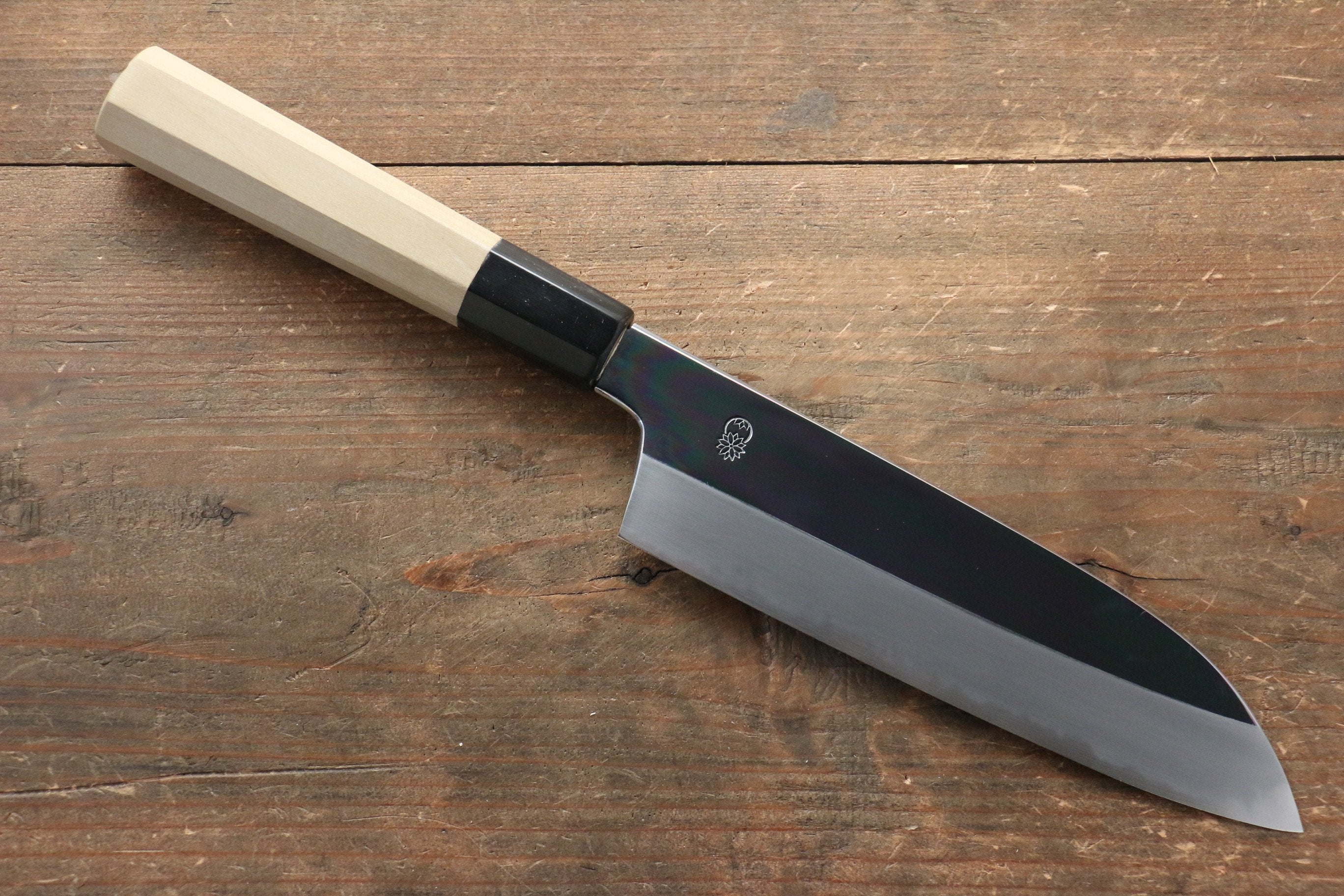 Choyo Blue Steel No.1 Mirrored Finish Santoku 180mm - Seisuke Knife
