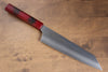 Sakai Takayuki Nanairo VG10 33 Layer Kengata Gyuto 190mm ABS resin(Red tortoiseshell) Handle - Seisuke Knife - Slide 1