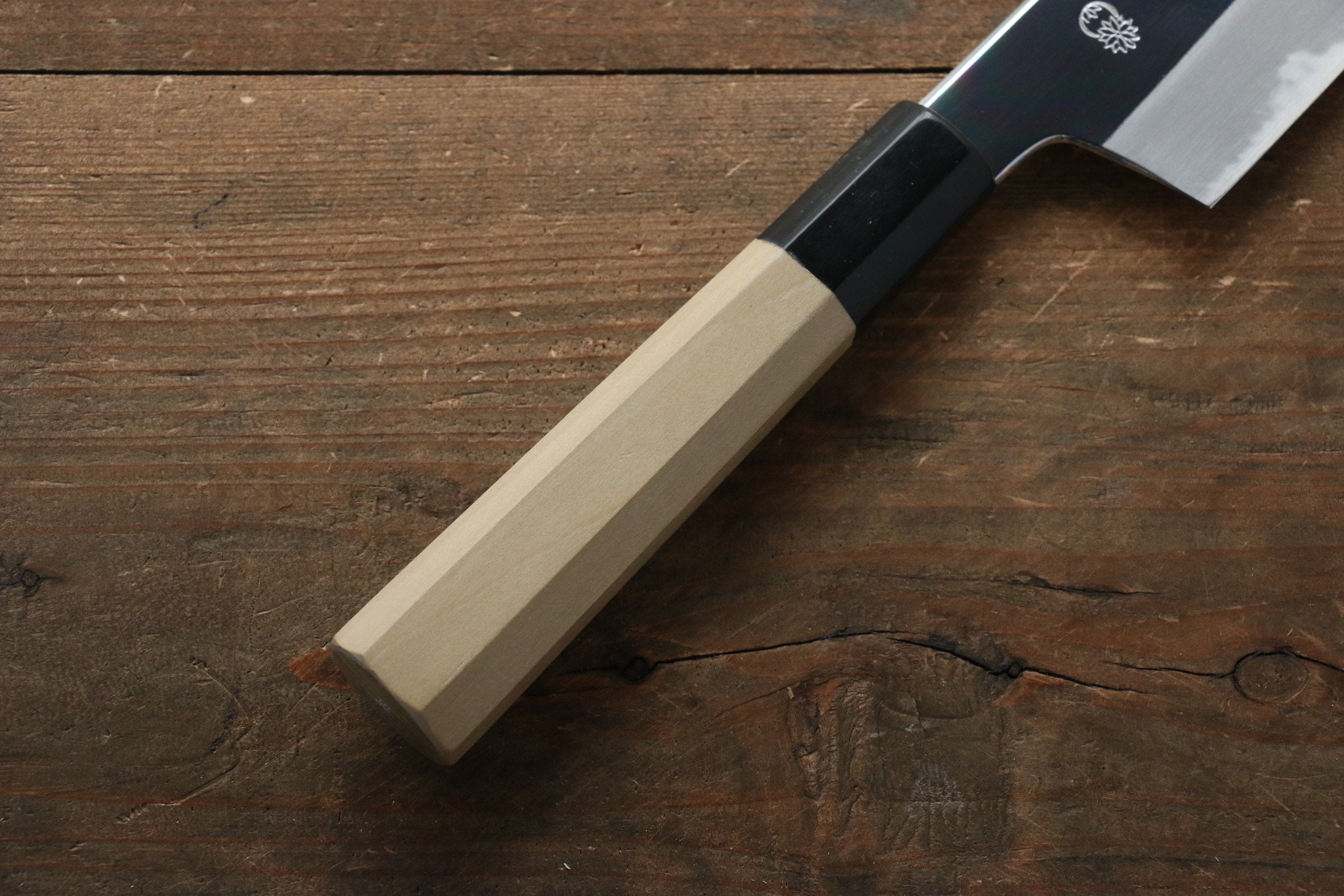 Choyo Blue Steel No.1 Mirrored Finish Santoku 180mm - Seisuke Knife