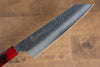 Sakai Takayuki Nanairo VG10 33 Layer Kengata Gyuto 190mm ABS resin(Red tortoiseshell) Handle - Seisuke Knife - Slide 4